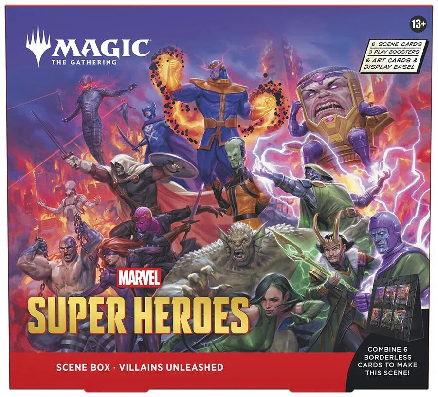 MTG: Universes Beyond: Marvel Super Heroes - Scene Box: Villains Unleashed (Release Date: 06.19.26) DELAYED