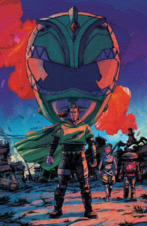 Power Rangers Green #1 G 1:10 INCV Foil Variant (Full Art, Foil, Vargas)[1:10]
