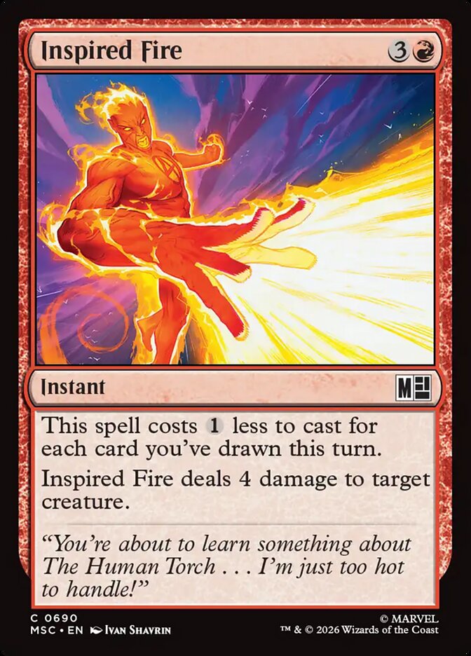 Inspired Fire [ #0690 ] (MSC-C)