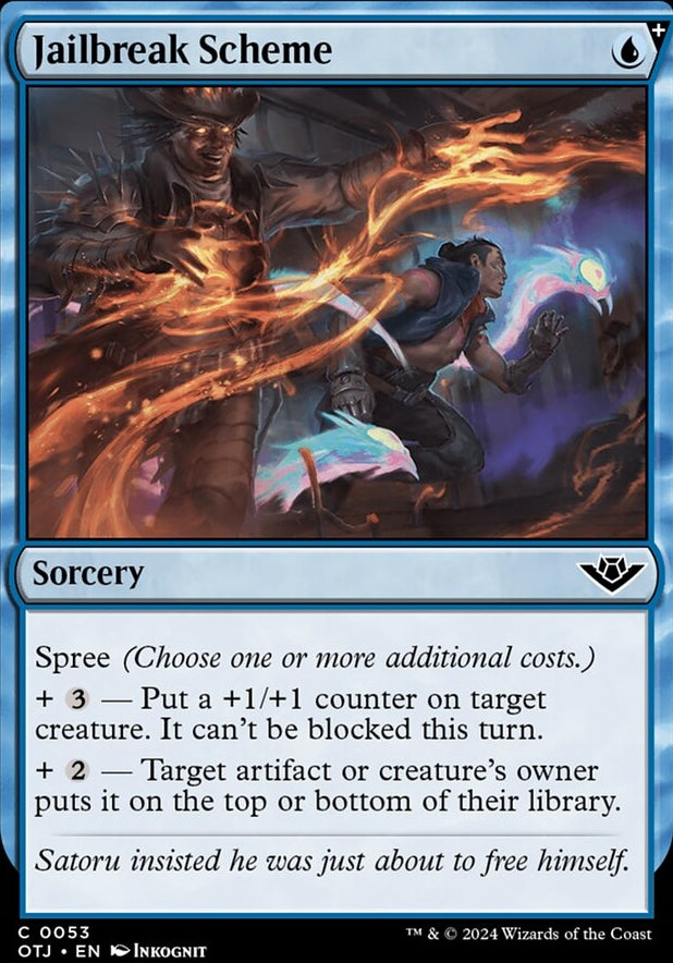 Jailbreak Scheme [#0053] (OTJ-C-FOIL)