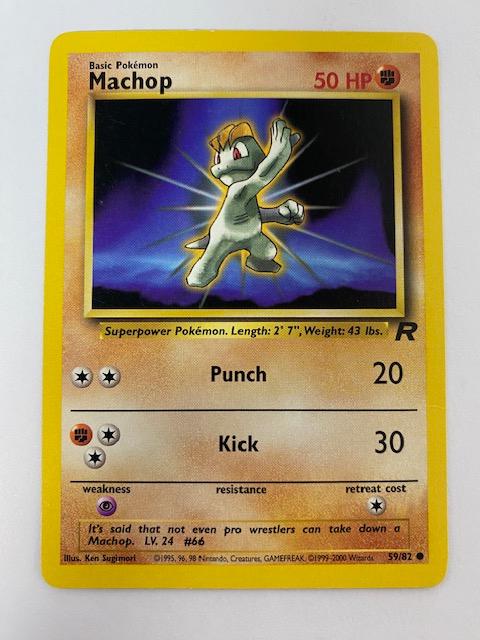Machop 59/82 (TR) Common - Near Mint Unlimited