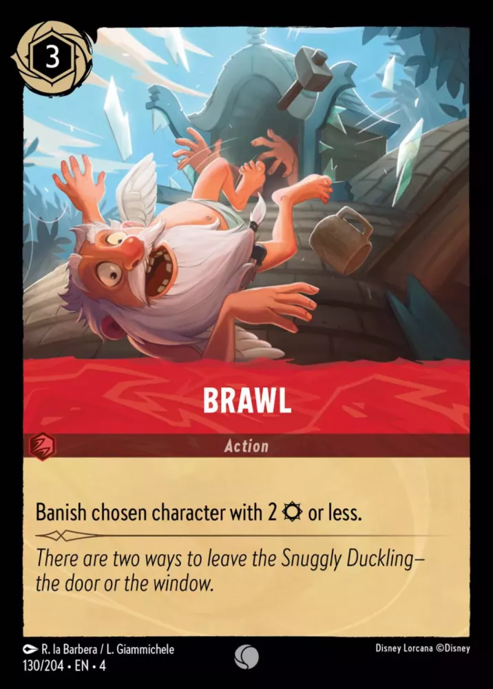 Brawl (Ursula's Return 130/204) Common - Near Mint