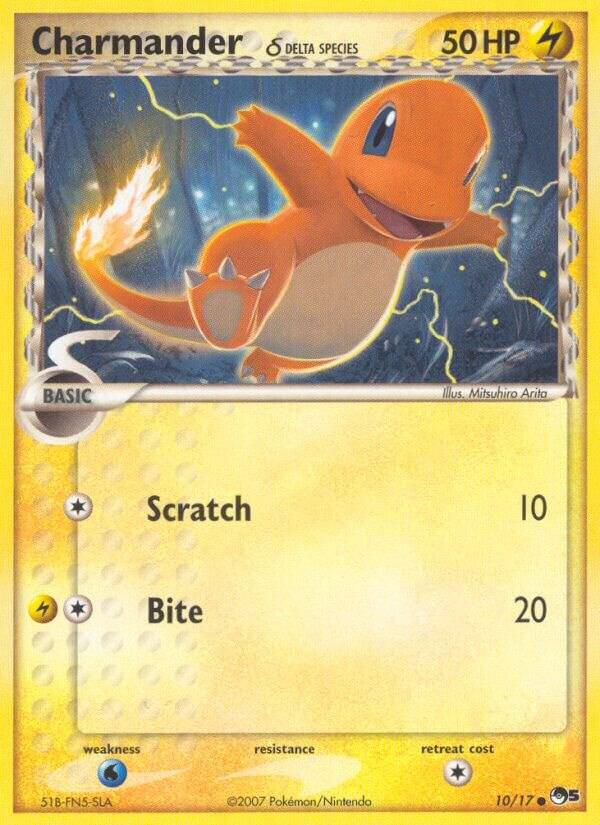 Charmander (Delta Species) (010/017) Holofoil  - POP Series 5 (POP) Moderately