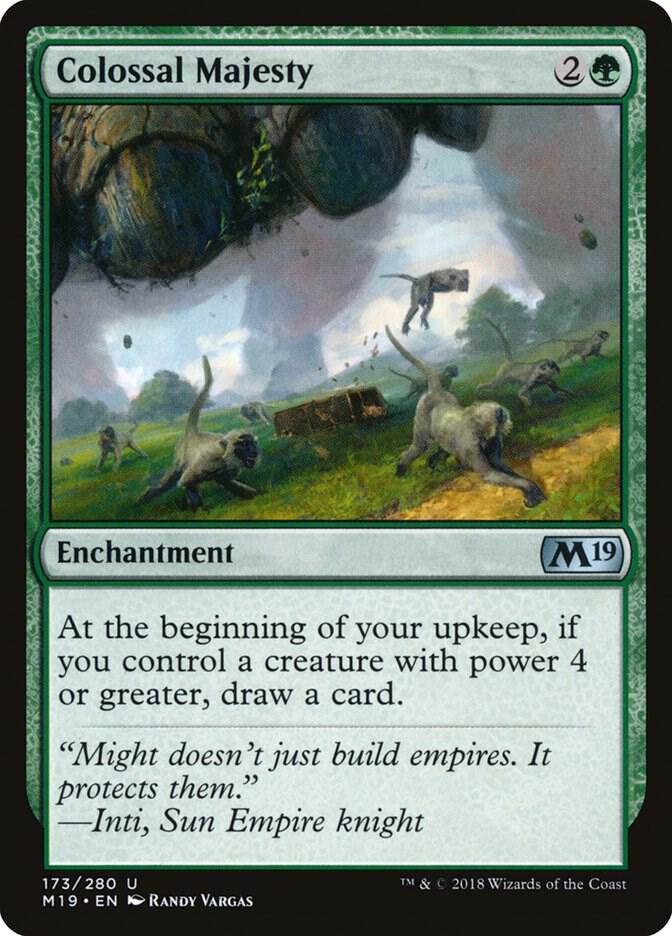 Colossal Majesty (M19-U) Moderate Play