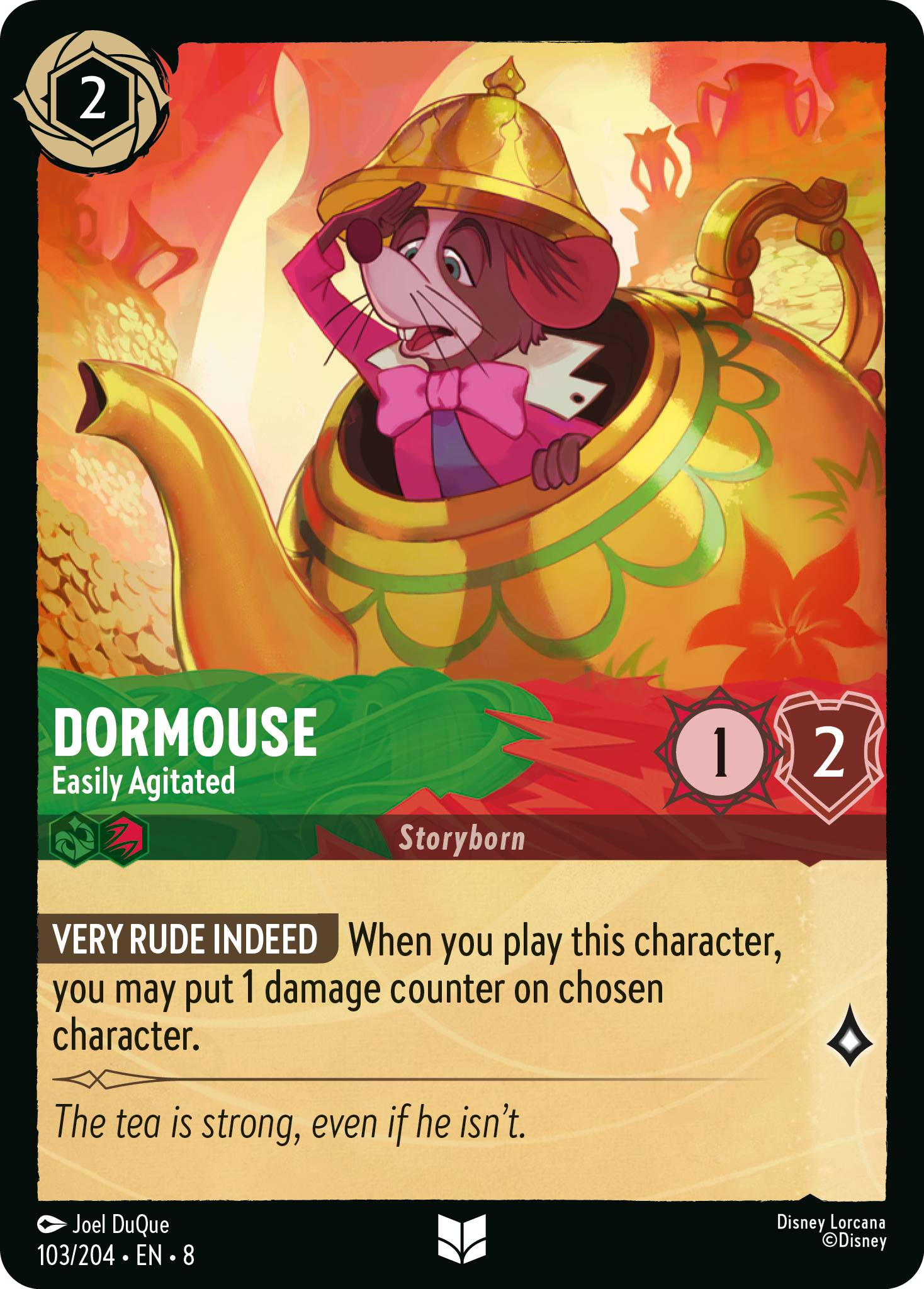 Dormouse - Easily Agitated (Reign of Jafar - 103/204 ) Uncommon