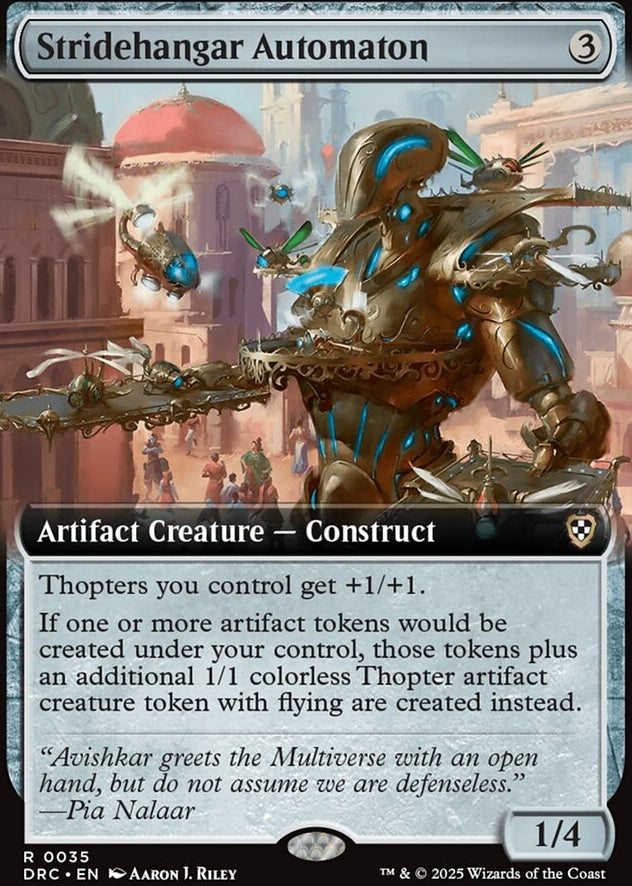 Stridehangar Automaton [ #0035 Extended Art ] (DRC-R)
