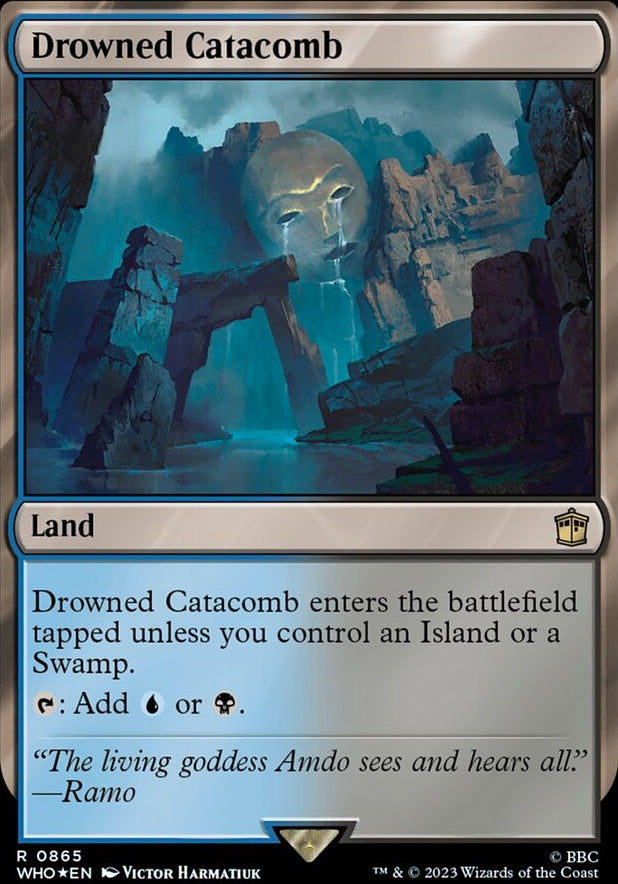 Drowned Catacomb [#0865 Surge Foil Reprint] (WHO-R)
