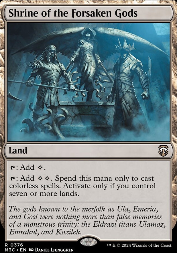 Shrine of the Forsaken Gods [#0376] (M3C-R)