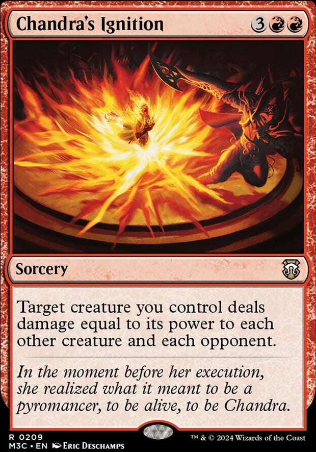 Chandra's Ignition [#0209 Ripple Foil] (M3C-R)
