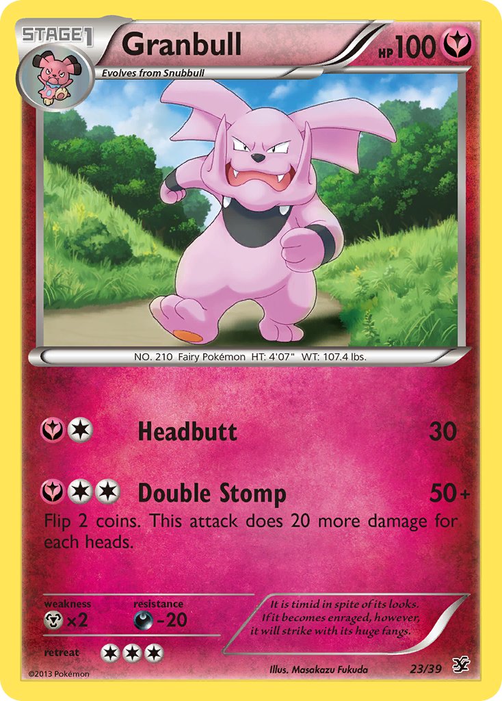 Granbull - 023/039 (KSS) Common - Near Mint