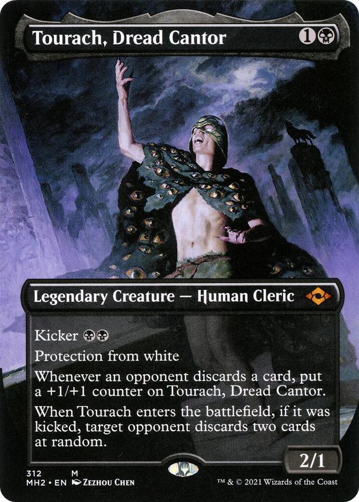 Tourach, Dread Cantor [#312 Alternate-Art Borderless] (MH2-M-FOIL)