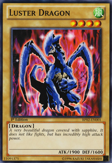 Luster Dragon (BP02-EN001) Common - Near Mint 1st Edition