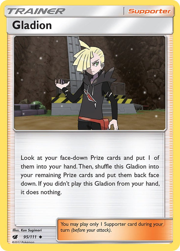 Gladion - 095/111 (CIN) Uncommon - Near Mint