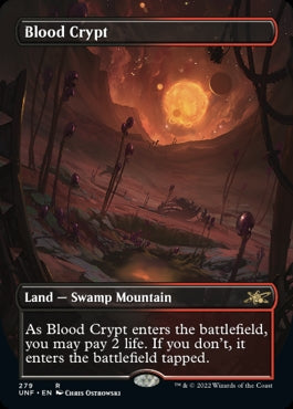 Blood Crypt [#279 Alternate Art Borderless] (UNF-R)