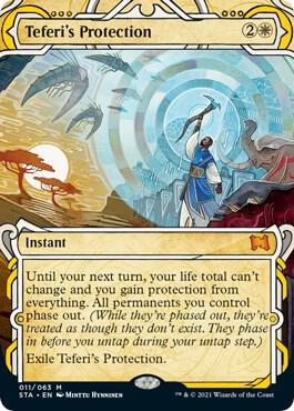 Teferi's Protection (STA-M) Light Play
