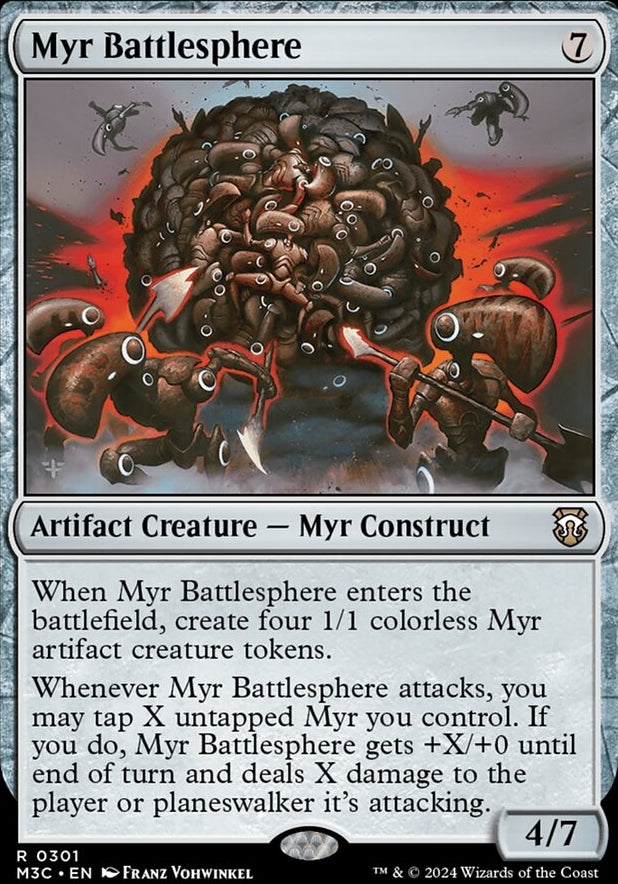 Myr Battlesphere [#0301 Ripple Foil] (M3C-R)