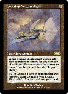 Skyship Weatherlight (PLS-R-FOIL) Alt Art