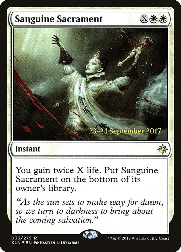 Sanguine Sacrament (XLN-R-PRE)