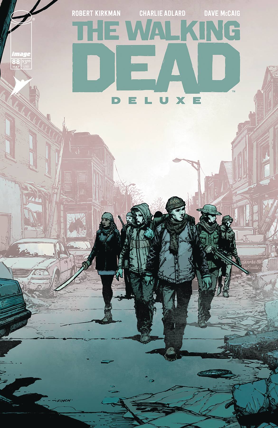 WALKING DEAD DELUXE #88 CVR A DAVID FINCH & DAVE MCCAIG (MR)