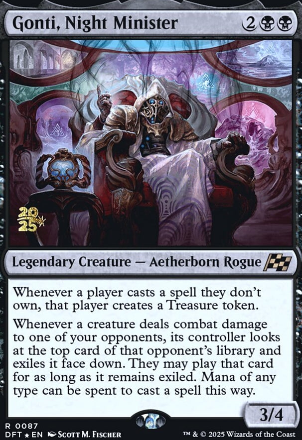 Gonti, Night Minister [ #0087 ] (DFT-R)