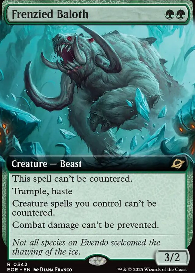 Frenzied Baloth [ #0342 Extended Art] (EOE-R)