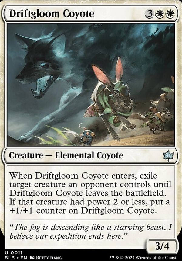 Driftgloom Coyote [#0011] (BLB-U-FOIL)