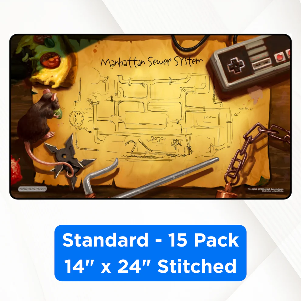 Atlantis Swag: Playmat - MTG Prerelease: 2026 - Teenage Mutant Ninja Turtles