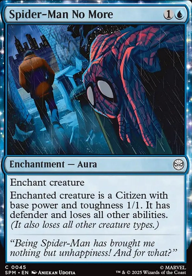 Spider-Man No More [ #0045 ] (SPM-C)