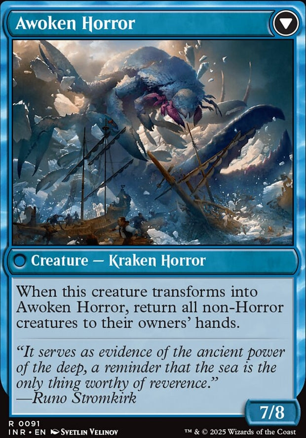 Thing in the Ice // Awoken Horror [ #0091 ] (INR-R-FOIL)