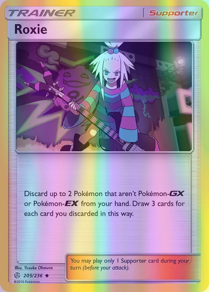 Roxie - 205/236 (CEC) Uncommon - Near Mint Reverse Holofoil