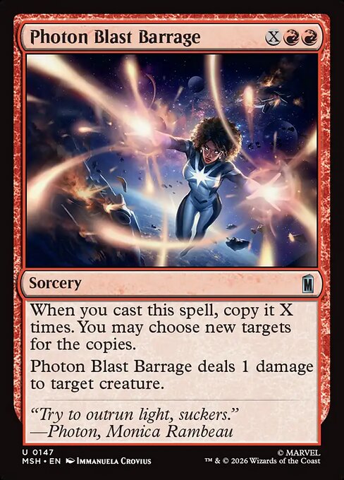 Photon Blast Barrage [ #0147 ] (MSH-U)