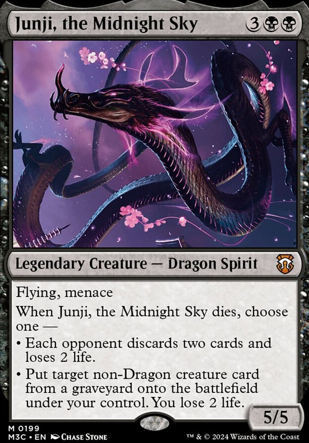 Junji, the Midnight Sky [#0199 Ripple Foil] (M3C-M)