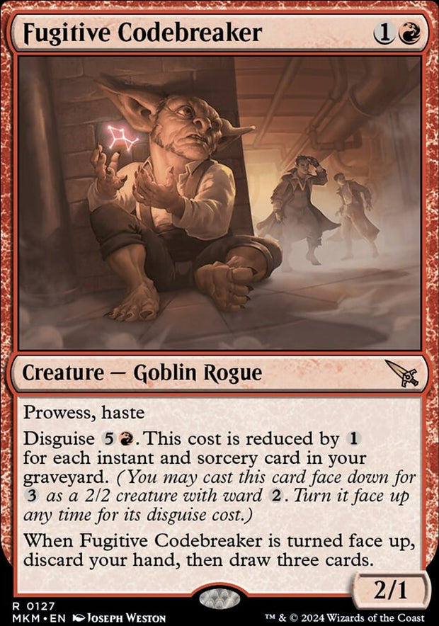 Fugitive Codebreaker [#0127] (MKM-R)