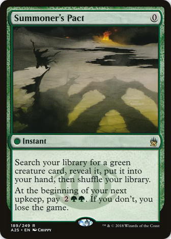 Summoner's Pact (A25-R) Heavy Play