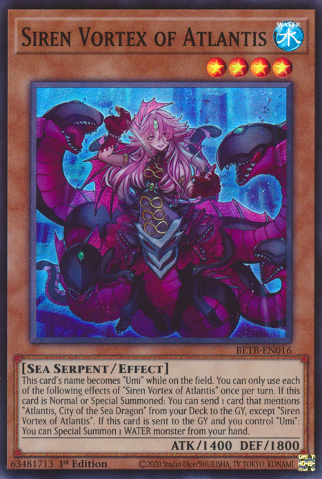 Siren Vortex of Atlantis (BETB-EN016)