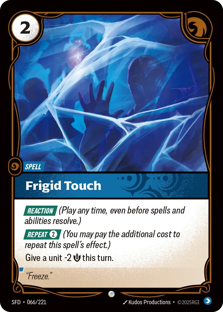 Frigid Touch - 066/221 (SFD) Common