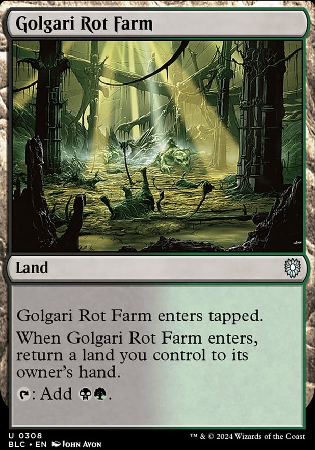 Golgari Rot Farm [#0308] (BLC-C)