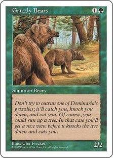 Grizzly Bears (5ED-C)