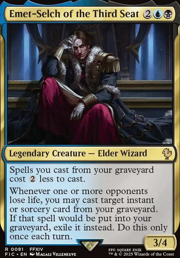 Emet-Selch of the Third Seat [ #0081 ] (FIC-R)