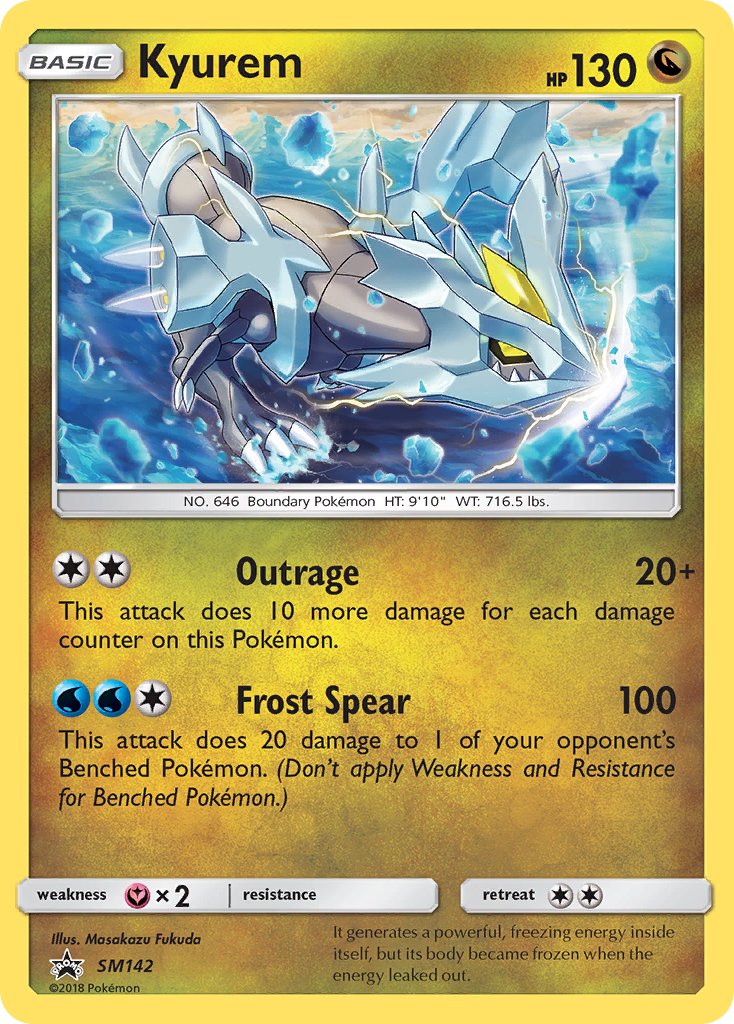 Kyurem - SM142 (SM:PR) Promo - Near Mint Holofoil