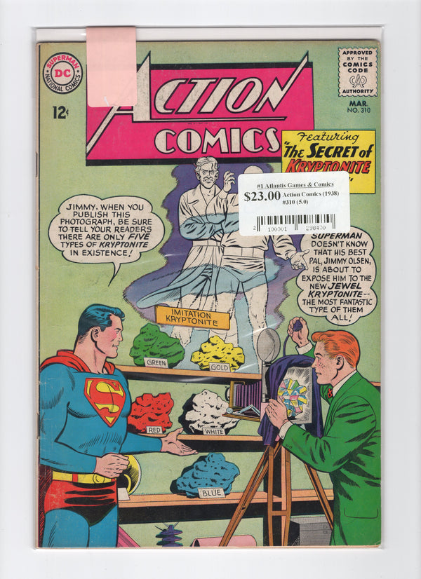 Action Comics (1938 Series) #310 (5.0)