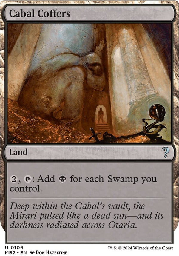 Cabal Coffers [#0106 White-Border] (MB2-U)