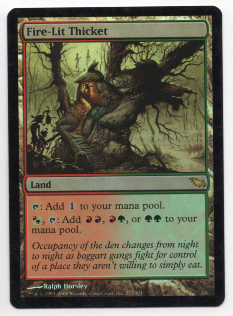 Fire-Lit Thicket (SHM-R-FOIL)
