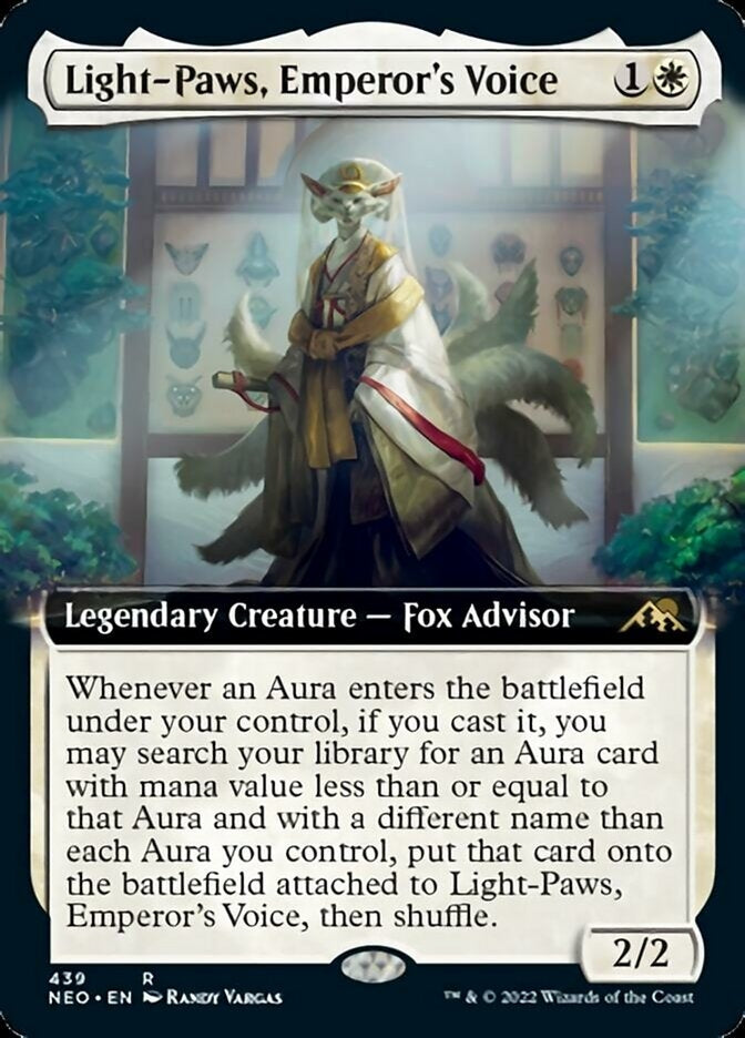Light-Paws, Emperor's Voice [ #439 Extended Art ] (NEO-R)