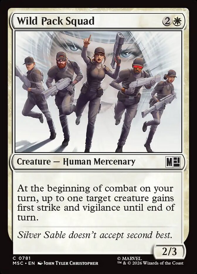 Wild Pack Squad [ #0781 ] (MSC-C)