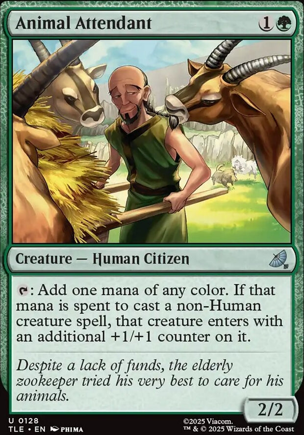 Animal Attendant [ #0128 ] (TLE-U)