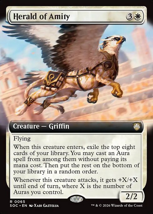 Herald of Amity [ #0065 Extended Art ] (SOC-R)