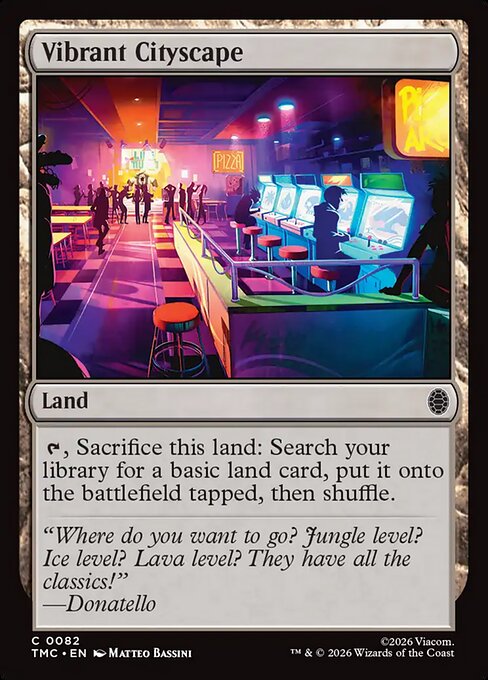 Vibrant Cityscape [ #0082 Surge Foil ] (TMC-C)
