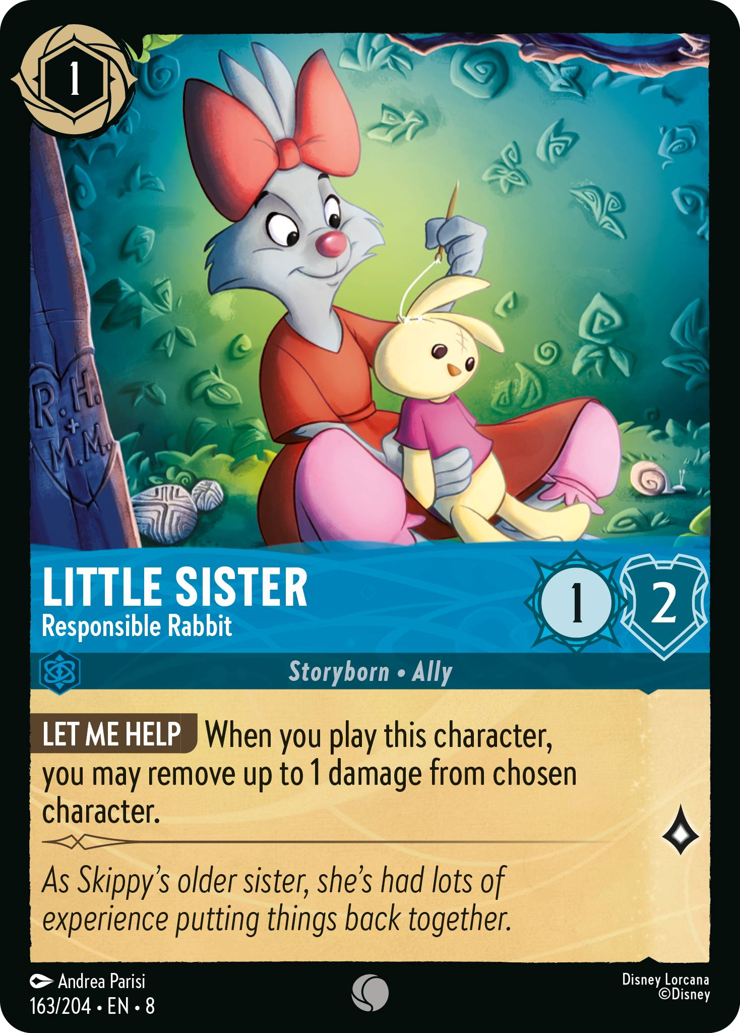 Little Sister - Responsible Rabbit (Reign of Jafar - 163/204 ) Common