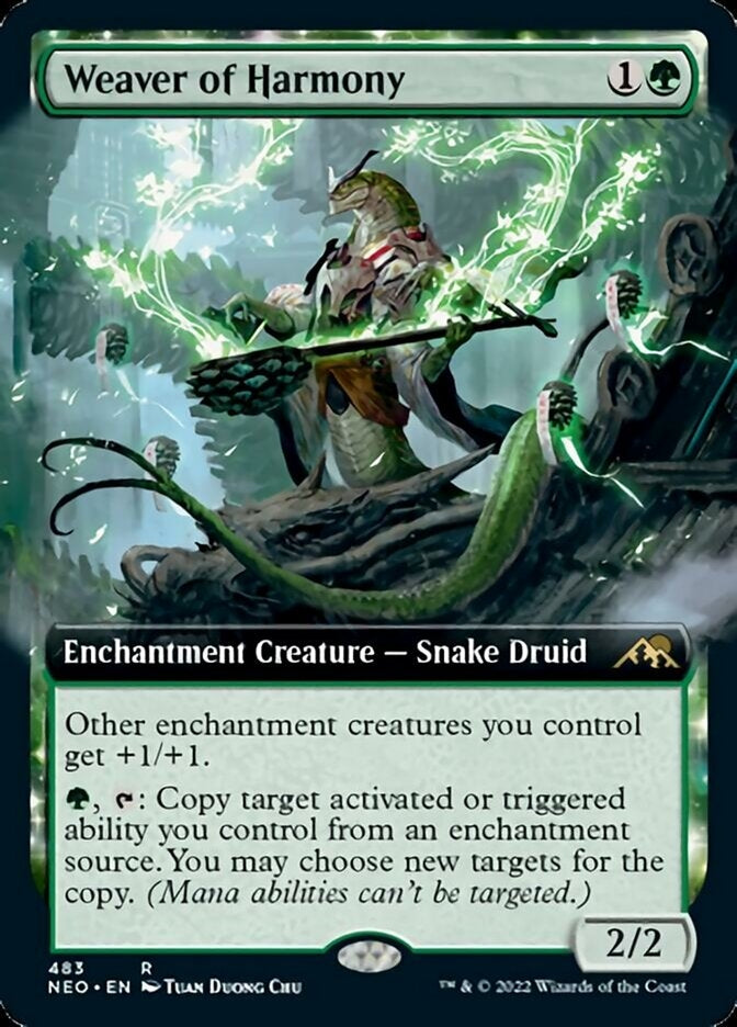Weaver of Harmony [ #483 Extended Art ] (NEO-R)